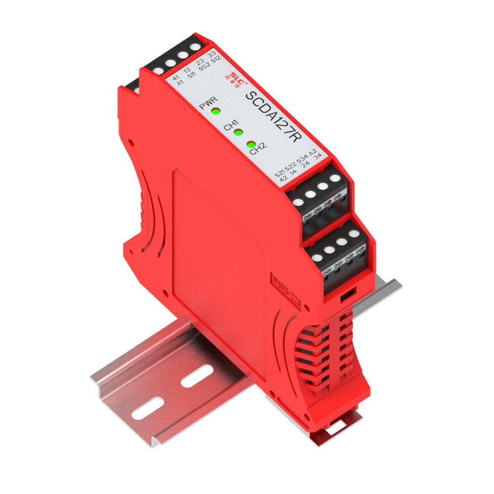 Relay module SCDA128R Cat4 24VDC safety relay