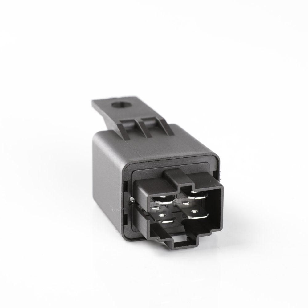 Air Conditioning 12V/24V 40A 4 Parallel Pins Auto Relays with Bracket for Motorcycle