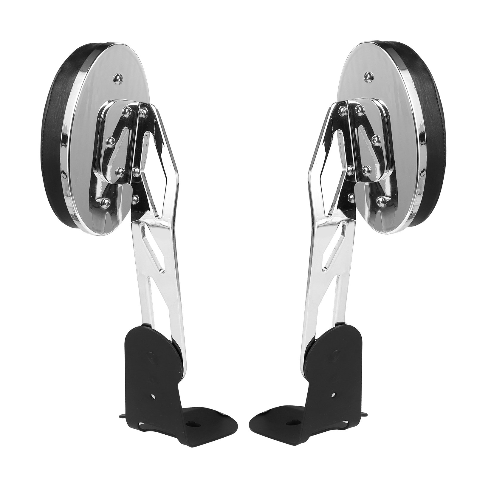 Motorcycle Rear Passenger Armrests for Honda Goldwing GL1800 GL 1800 2001 - 2017 Chrome New Adjustable Armrests Accessories
