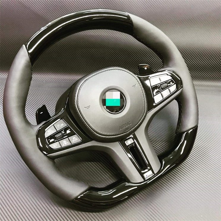 Auto Carbon Fiber Racing Car Steering Wheel For Bmw G01 G02 G05 G06 G07 G08 G20 G22 G23 G24 G29 G30 G31 G32 G80 Steering Wheel