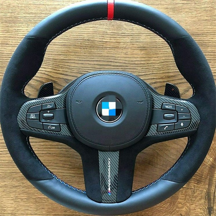 Auto Carbon Fiber Racing Car Steering Wheel For Bmw G01 G02 G05 G06 G07 G08 G20 G22 G23 G24 G29 G30 G31 G32 G80 Steering Wheel