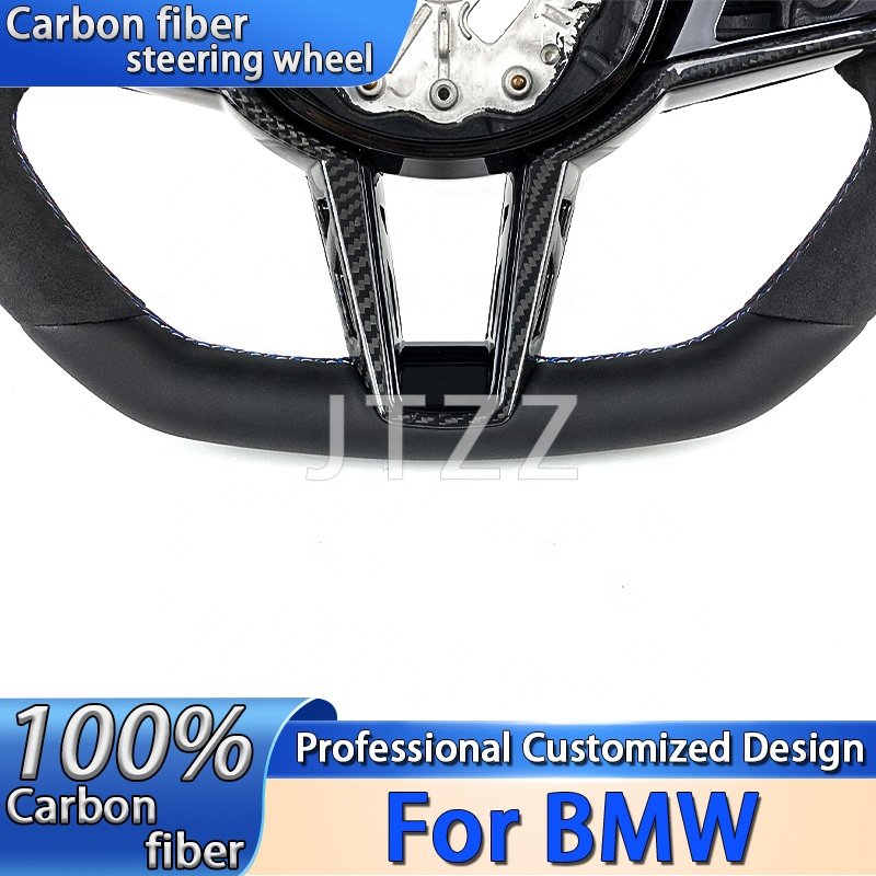 Automotive carbon fiber steering wheel for BMW 3 4 Series G20 G21 G80 G81 G22 G23 G26 Car modification interior accessories