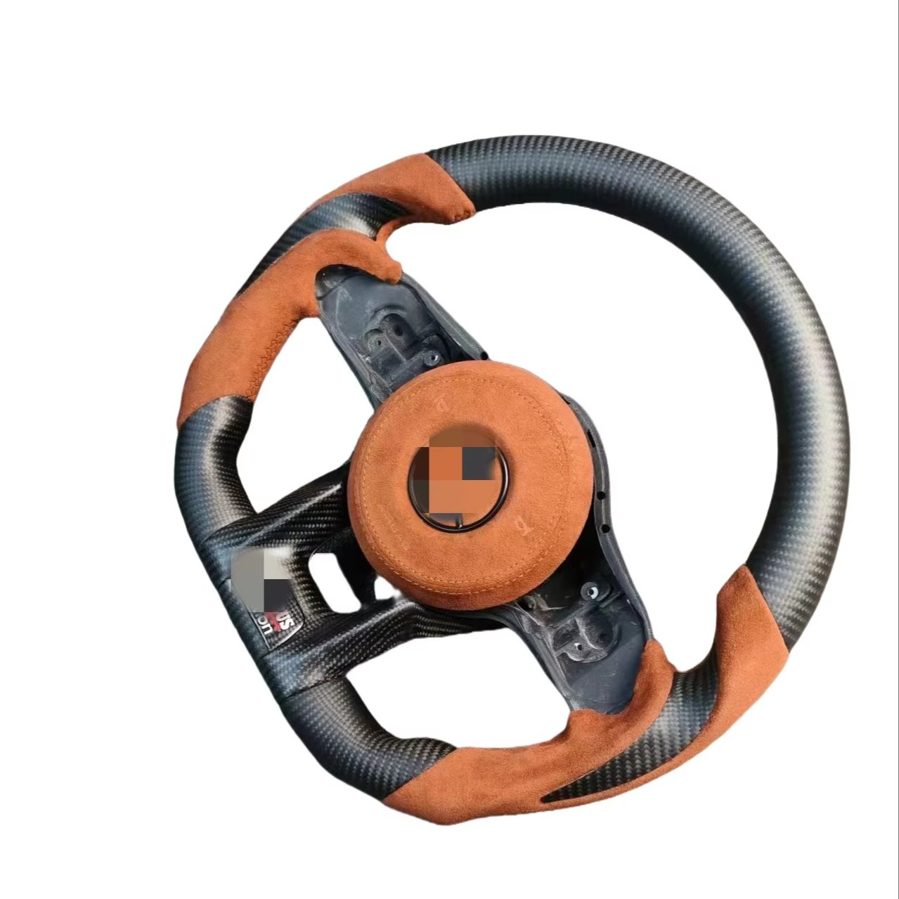 Factory gloss red leather carbon fiber steering wheel for S-Class w222 2015 bnh xe glc For Mercedes w203
