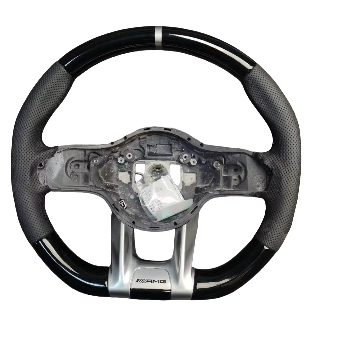 Factory gloss red leather carbon fiber steering wheel for S-Class w222 2015 bnh xe glc For Mercedes w203