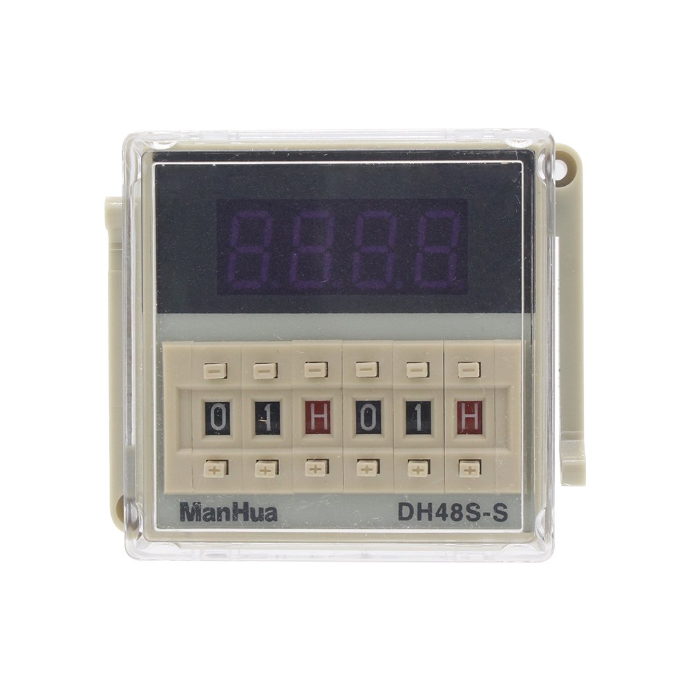 DH48S-S AC220V Cycle Delay Two Contacts Digital Timer Relay