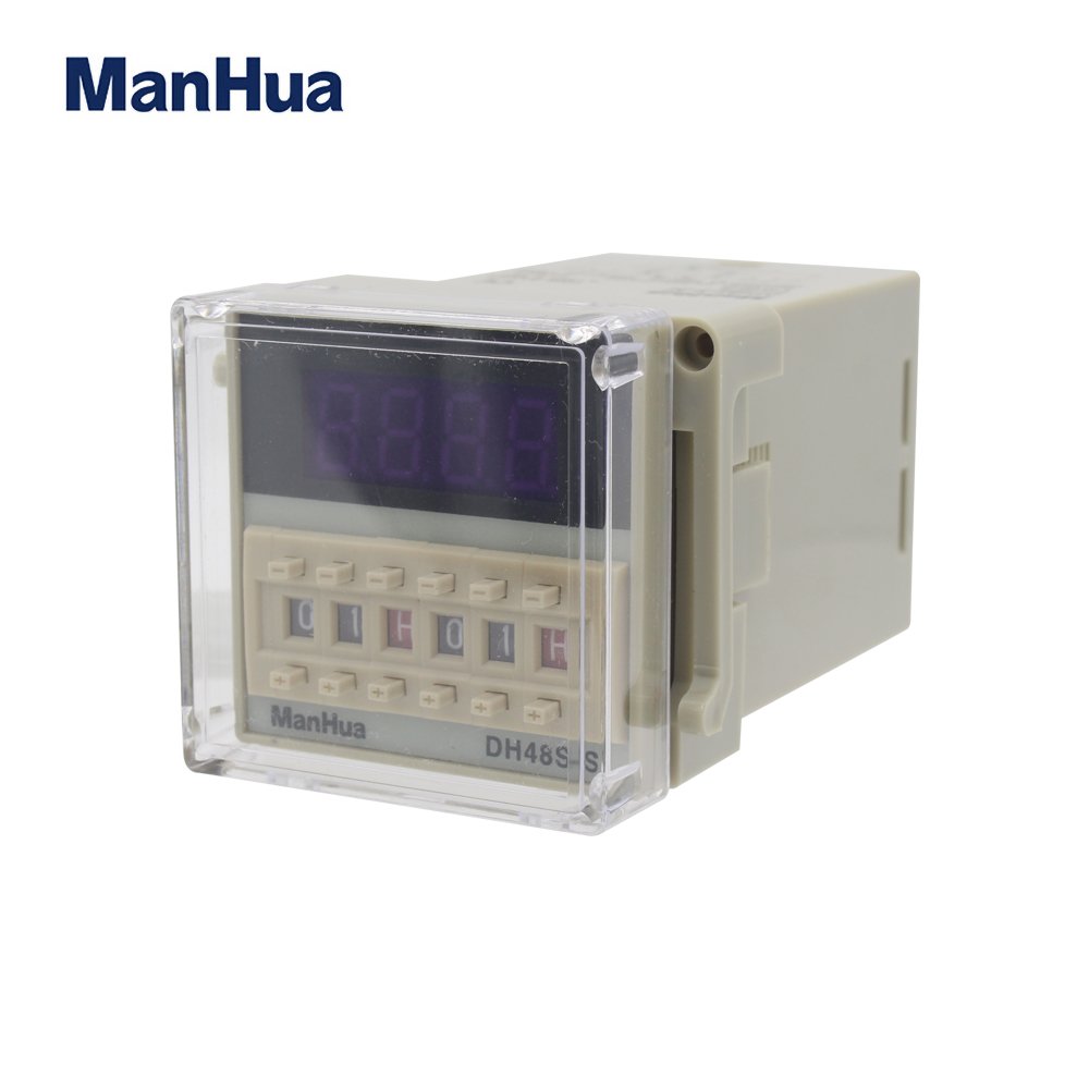 DH48S-S AC220V Cycle Delay Two Contacts Digital Timer Relay