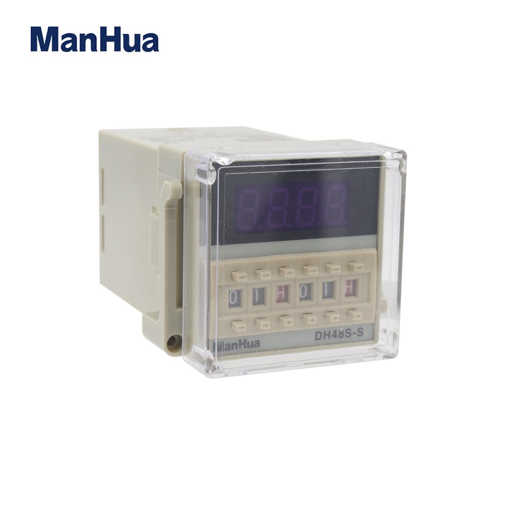 DH48S-S AC220V Cycle Delay Two Contacts Digital Timer Relay