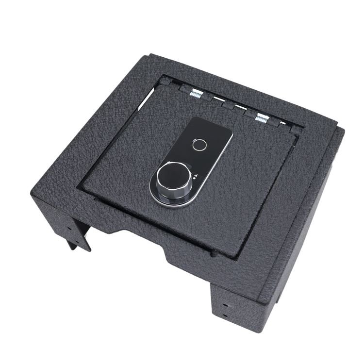 Tuojue High Quality Steel Interior Kits 2024 Chevy Silverado EV Front Console Safe Armrest Security Lock Box