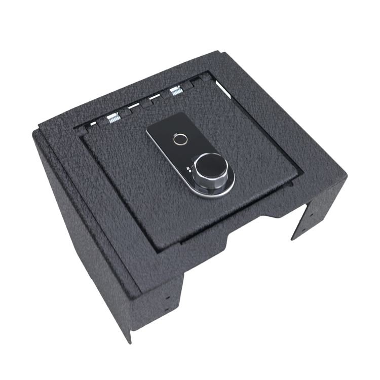 Tuojue High Quality Steel Interior Kits 2024 Chevy Silverado EV Front Console Safe Armrest Security Lock Box