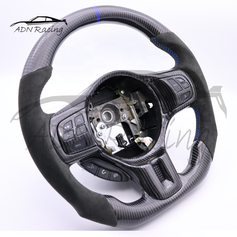 For Mitsubishi EVO X Custom Carbon Fiber Steering Wheel 2008-2015