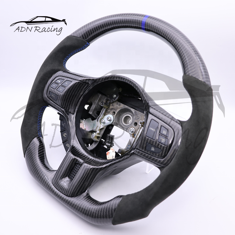 For Mitsubishi EVO X Custom Carbon Fiber Steering Wheel 2008-2015