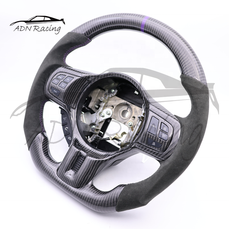 For Mitsubishi EVO X Custom Carbon Fiber Steering Wheel 2008-2015