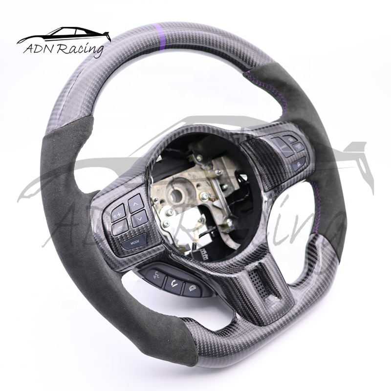 For Mitsubishi EVO X Custom Carbon Fiber Steering Wheel 2008-2015