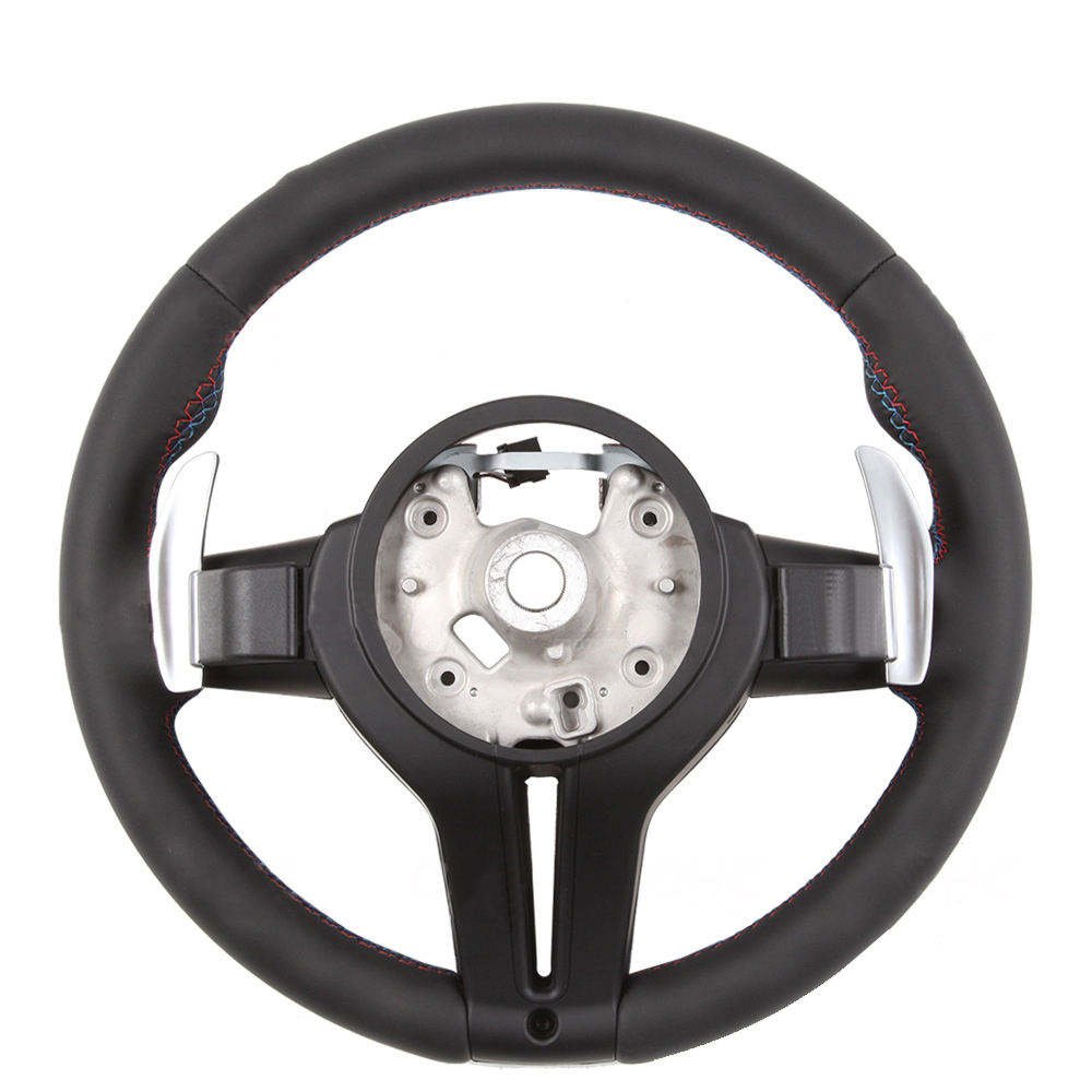Car Accessories Leather Car Steering Wheel for BMW M3 F20 F30 M5 F10 F01