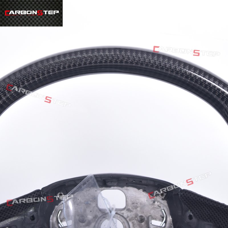 Low Price Carbon Fiber Steering Wheel In Stock For Audi RS3 RS4 RS5 S3 S4 S5 A3 A4 A5 Q5 Q3