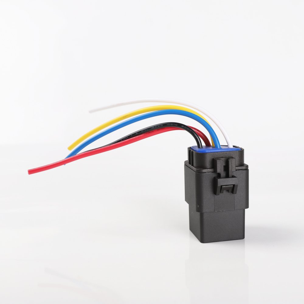 12V 24V 4pin 5 Pin Universal 40A Auto Relay with Wire Harness Socket