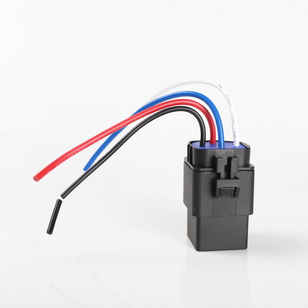12V 24V 4pin 5 Pin Universal 40A Auto Relay with Wire Harness Socket
