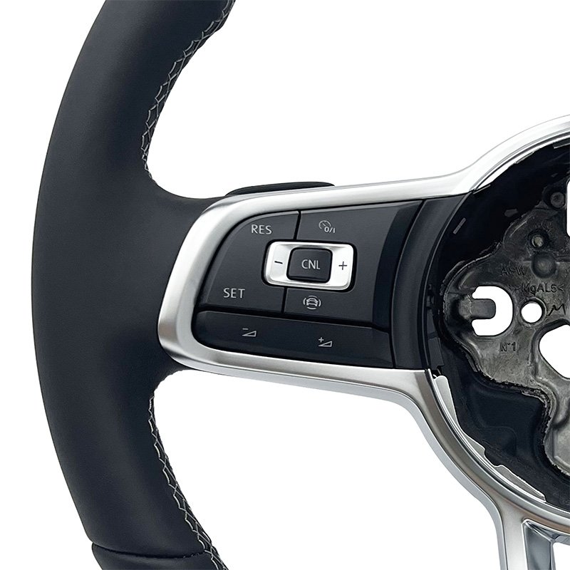 Custom leather modified steering wheel for Volkswagen ZC-DZ-2