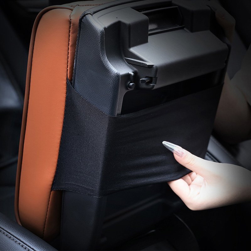 Waterproof Non Slip Interior Accessories Car Armrest Seat Storage Box Mat for Most Vehicle