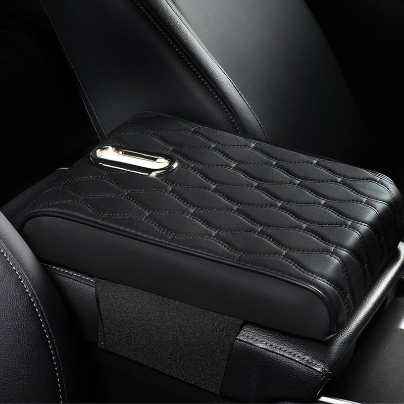 Waterproof Non Slip Interior Accessories Car Armrest Seat Storage Box Mat for Most Vehicle
