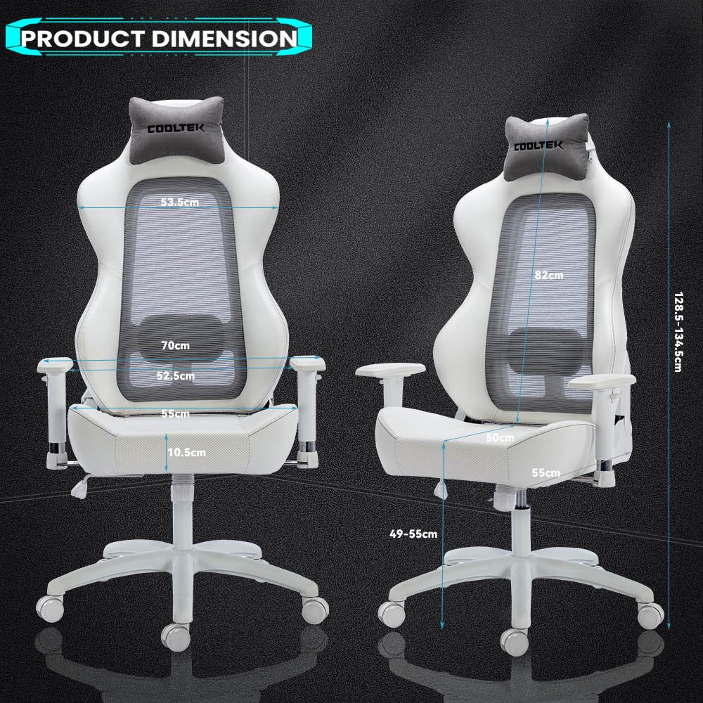Cheap Adjustment Swivel Rocker Comfortable Reclining Ergonomic Computer White Gaming Chair