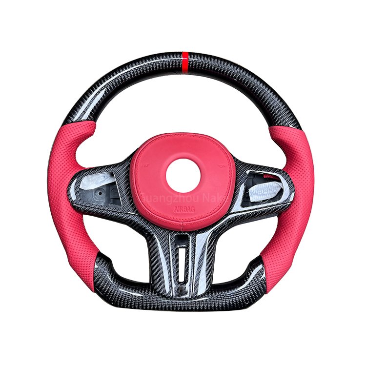 Customized Car Accessories Fit for bmw g20 steering wheel 3 series M340i LED Performance Carbon Fiber Steering Wheel