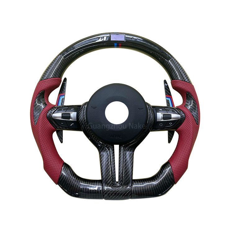 Customized Car Accessories Fit for bmw g20 steering wheel 3 series M340i LED Performance Carbon Fiber Steering Wheel