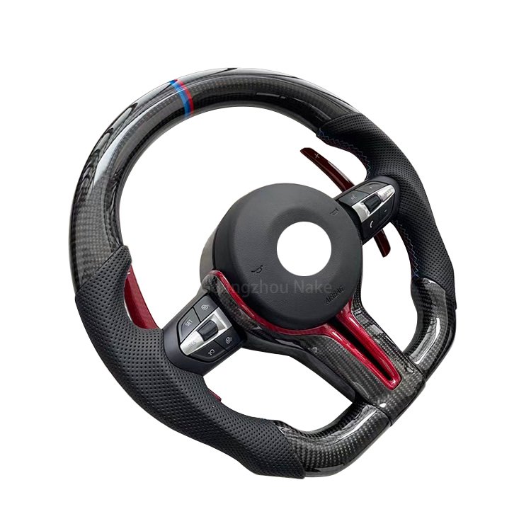 Customized Car Accessories Fit for bmw g20 steering wheel 3 series M340i LED Performance Carbon Fiber Steering Wheel