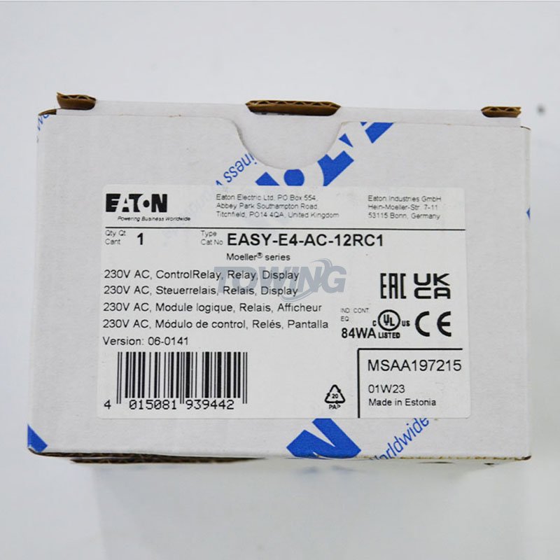 100% new and Original EASY-E4-AC-12RC1 USA EATON Networkable (Ethernet) 100-240 VAC Programmable Control Relay