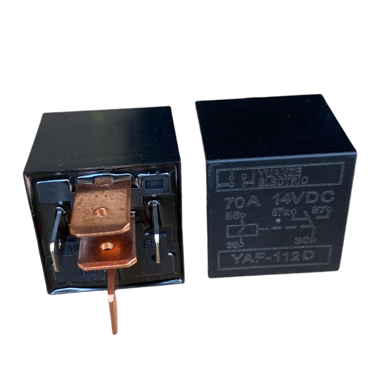 Yuanze YAF Car Relay SARL 5v 12V 24VDC 4pin 5pin Mini Waterproof Relays HFV4 40A 14VDC Automotive Control Relay