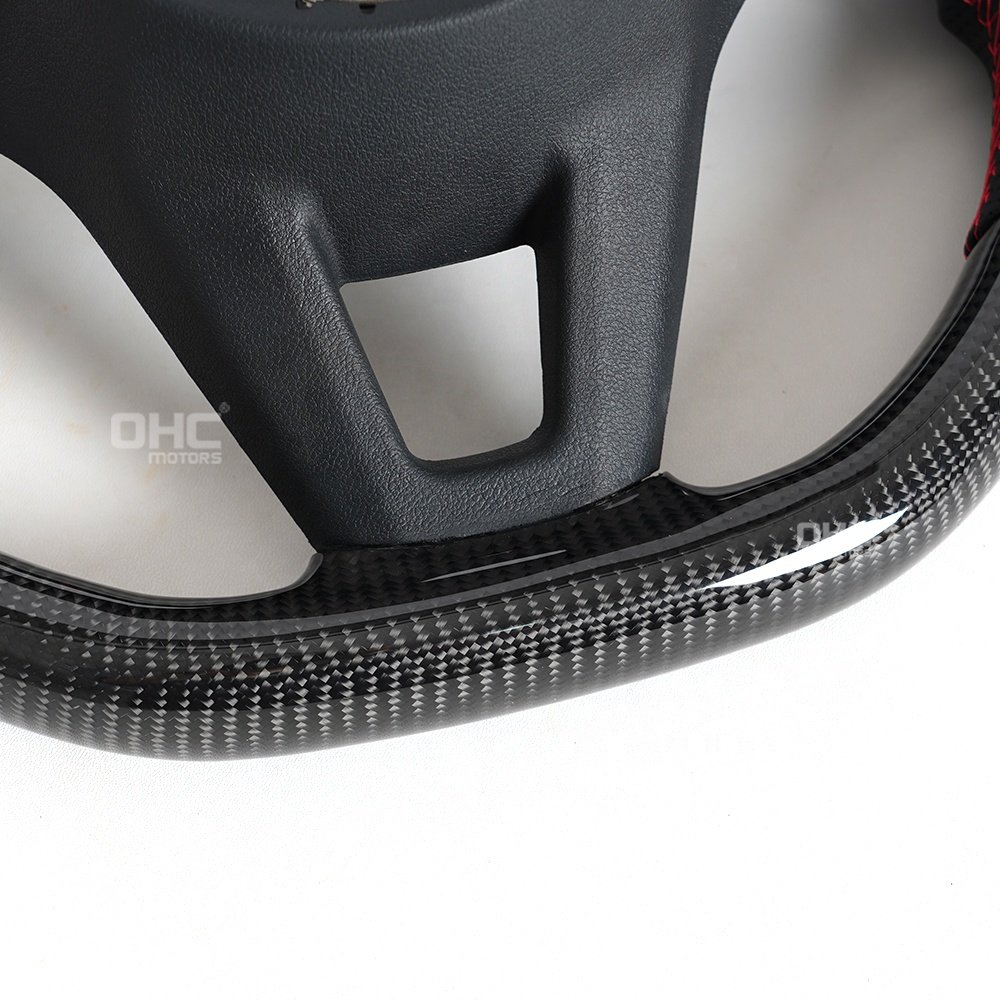 Carbon Fiber CC R Line Steering Wheel For 2021-2024 VW Volkswagen Passat CC Steering Wheel Ohc Motors