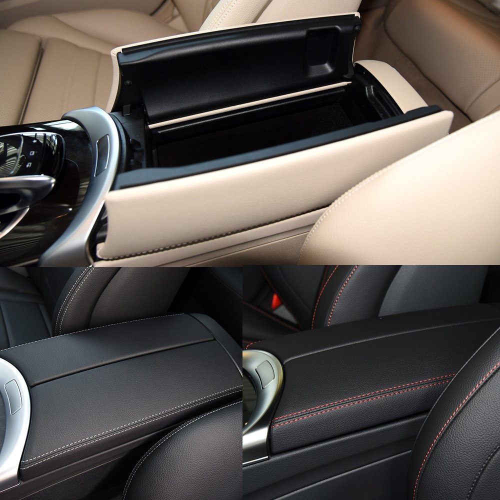 Car Center Front Floor Console Lid Armrest Box Cover for Mercedes Benz C GLC Class W205 W253 C200 C300 GLC300 2056808804
