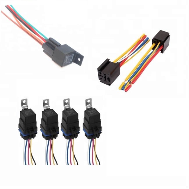 Custom Auto Relay 24v 30a Automotive Relay Socket