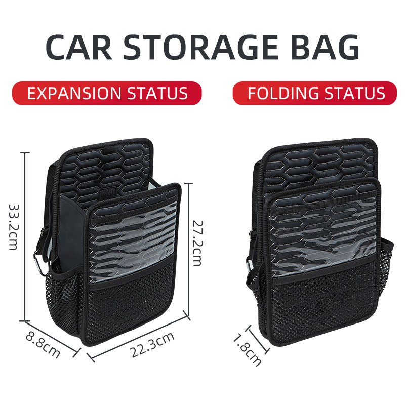 Manufacturer Cheap Car Back Seat Storage Bag Hanging Armrest Multifunction Auto Backseat Car Organizer With Bottle Cup Holder