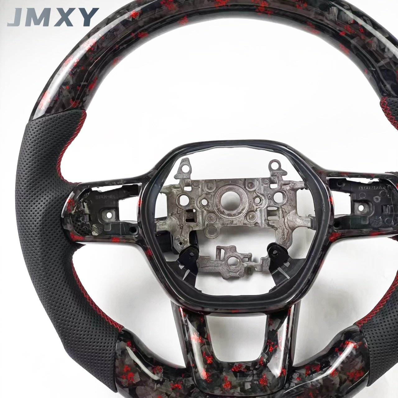 Customized Civic car interior carbon fiber steering wheel is suitable for Honda's 11th generation Civic steering wheel