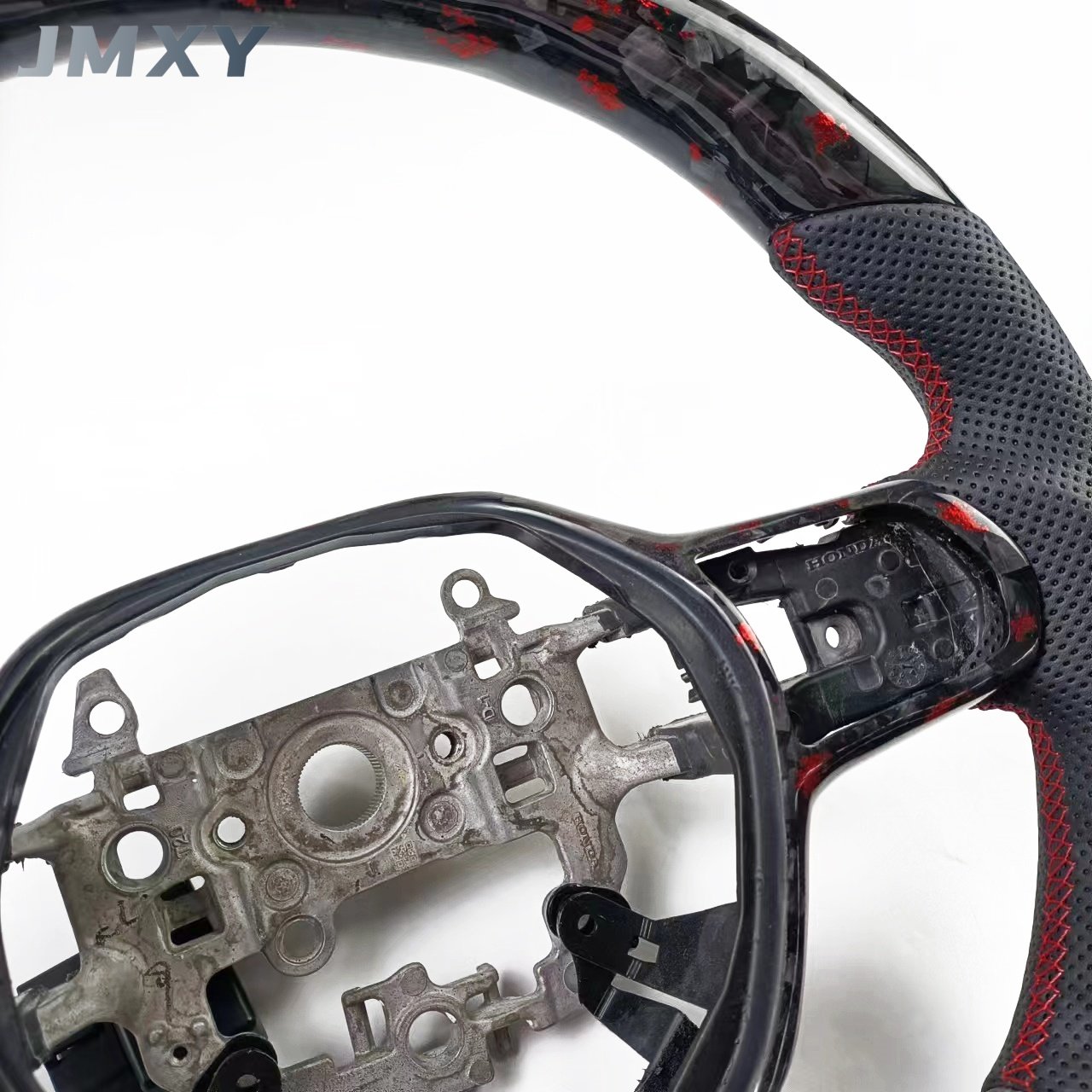 Customized Civic car interior carbon fiber steering wheel is suitable for Honda's 11th generation Civic steering wheel