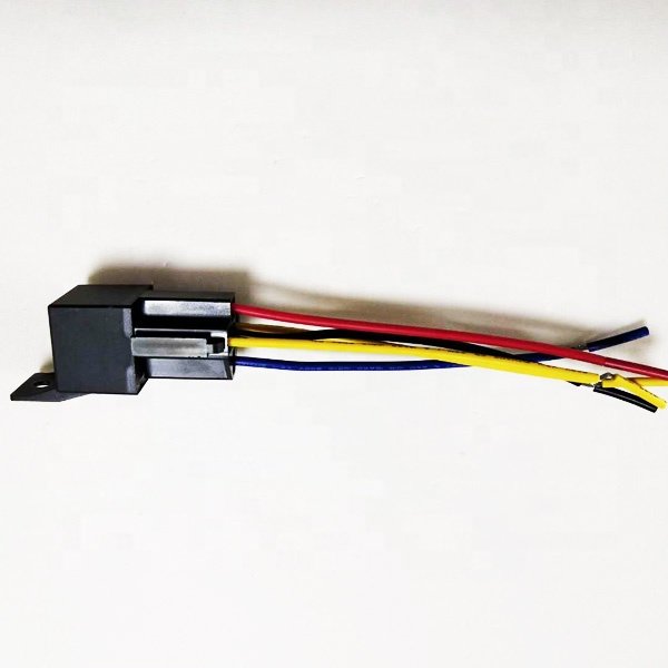Zhongxian Factory Custom 5pins Connectors Auto Relays With Automotive Wire Harness