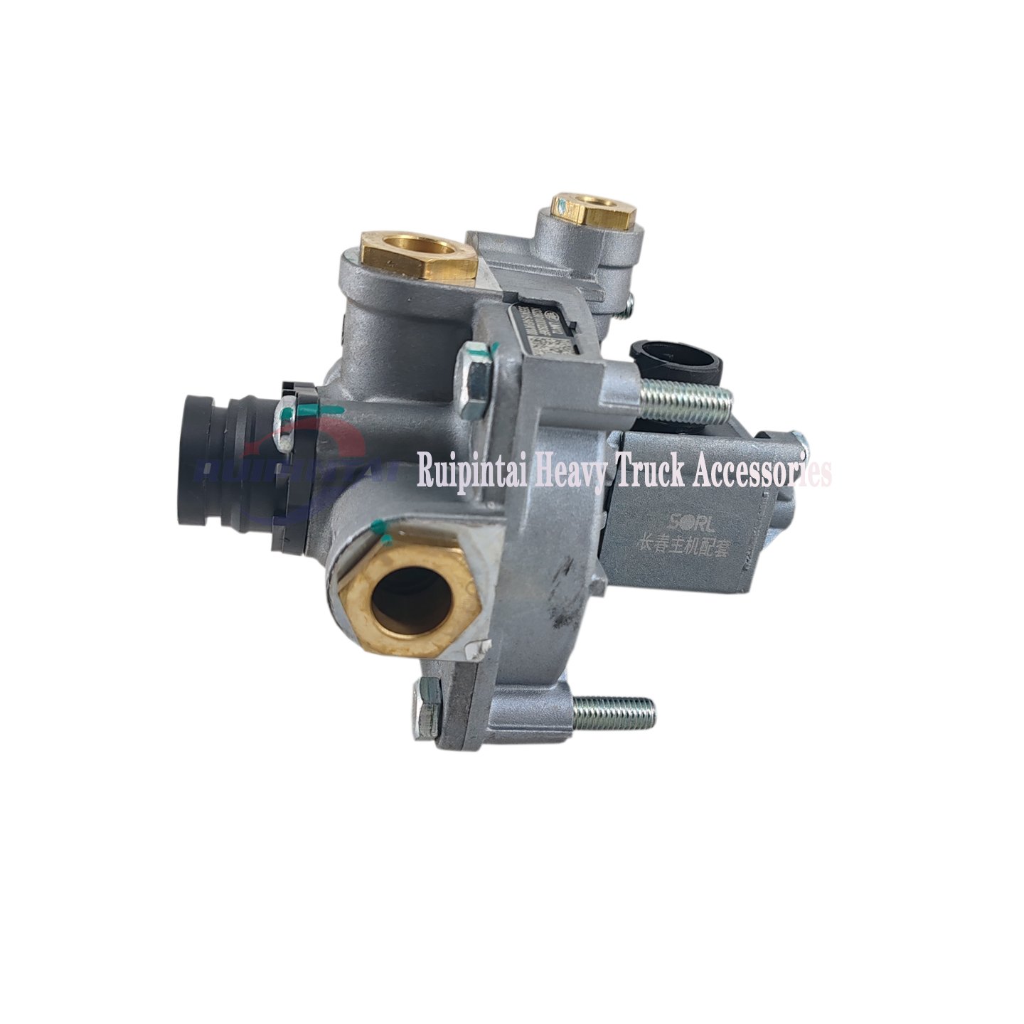 High Quality Truck Relay Valve and Pipe Joint Assembly Suitable for Jh6 Faw Sparepart J6 J7 Jiefang Automobile3550415-54P/A