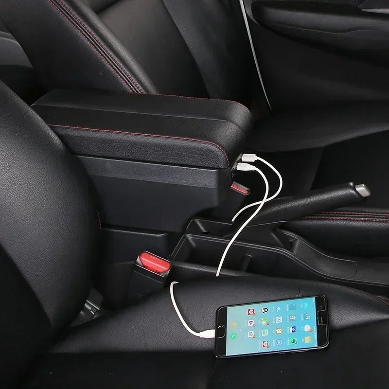 TONC Upgrade Your Peugeot 208 Interior with a Custom-Fit Center Console Armrest Box