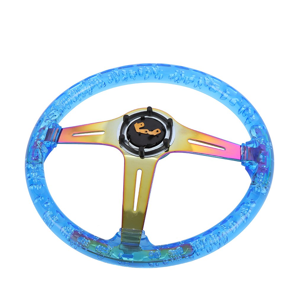 Original logo deep dish jdm drift custom race universal racing sport steering wheel