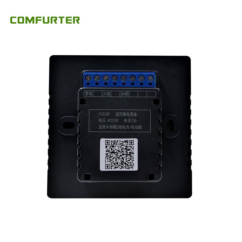 Comfurter Electric Hotel Room Hvac Fcu Smart Fan Coil Heating Thermostat Temperature Controller Termostato Digital 220V