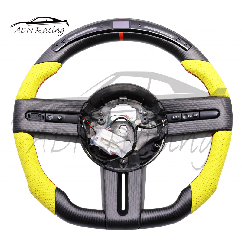 Carbon Fiber OEM Steering Wheel For FORD MUSTANG V6 V8 GT 2005 2006 2007 2008 2009