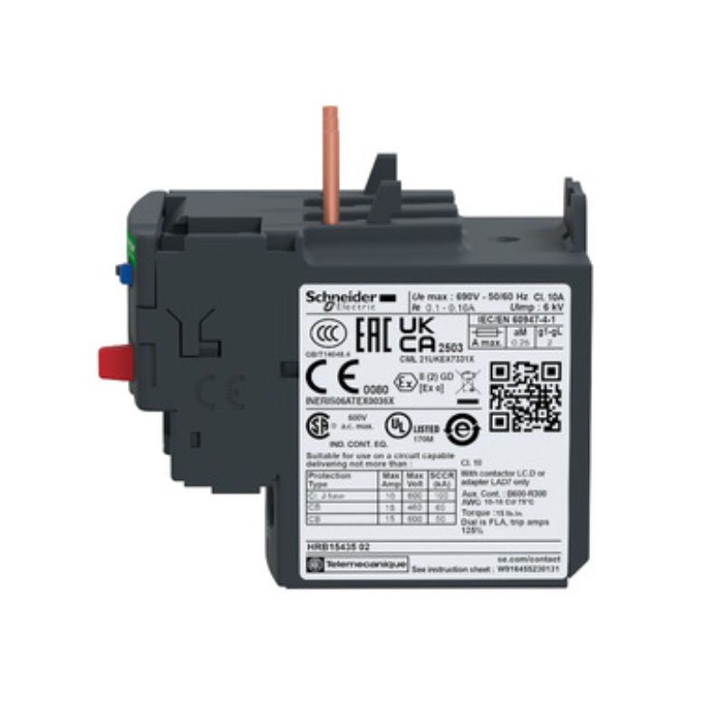 Schneider LRD16 Thermal Overload Relay, TeSys LRD, 9...13 A, Class 10A