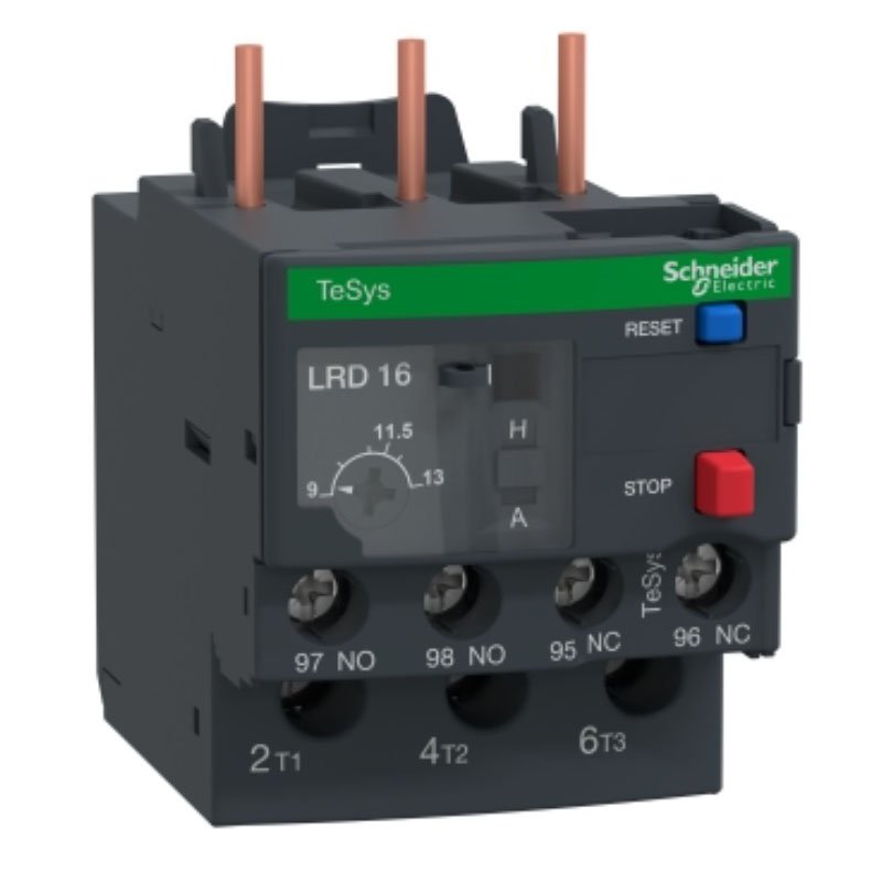 Schneider LRD16 Thermal Overload Relay, TeSys LRD, 9...13 A, Class 10A