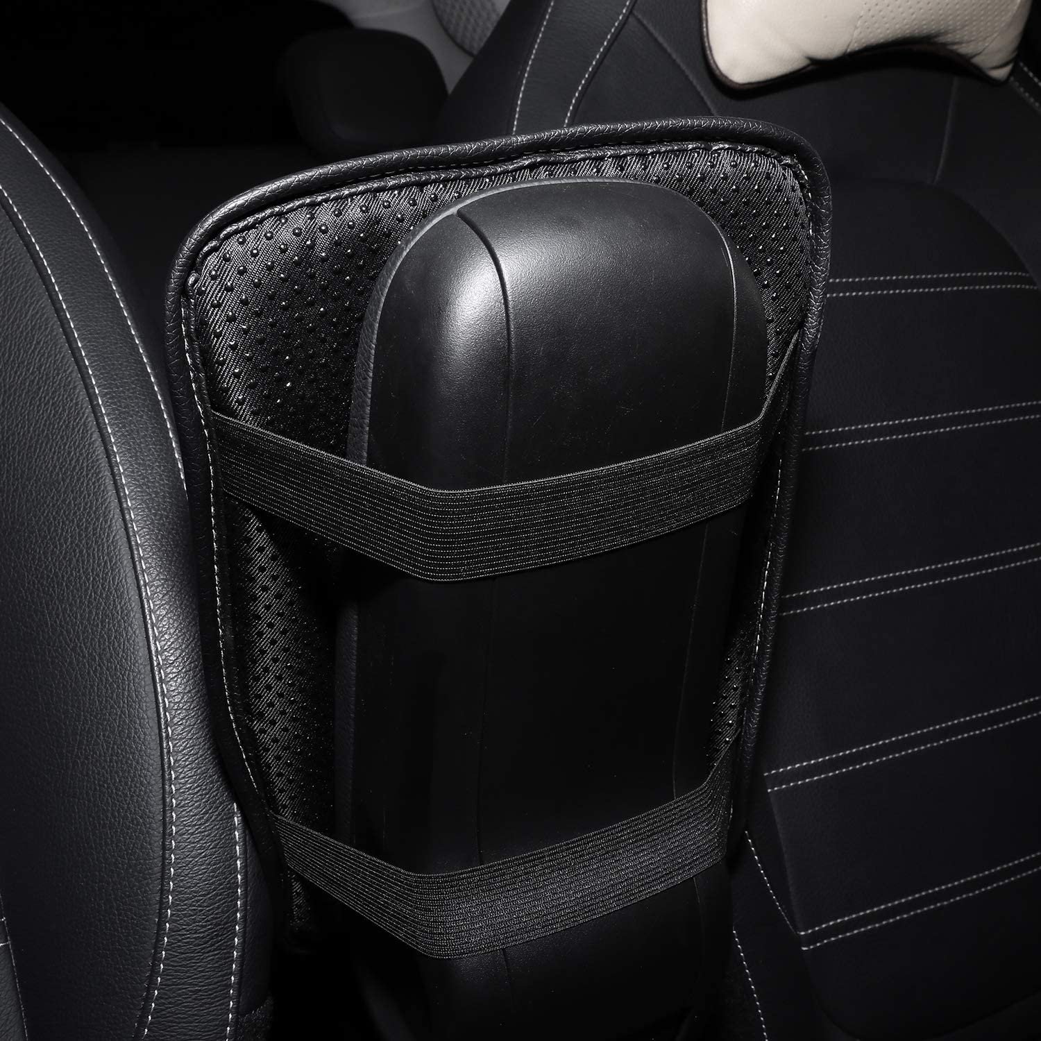 2023 Cheaper Price Carbon Fiber Armrest Console Box Interior Accessories Protector Car Armrest Cover