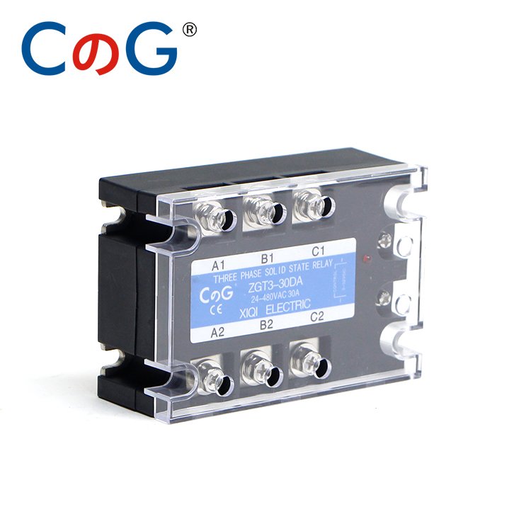 CG Solid State Relay DC to AC SSR3-30DA 10A 30A 380VAC Three Phase Electric Relay