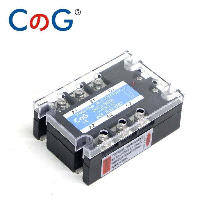 CG Solid State Relay DC to AC SSR3-30DA 10A 30A 380VAC Three Phase Electric Relay