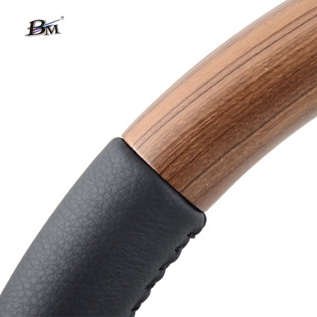 For Toyota Landcruiser FJ200 Alphard Vellfire 30 Crown 14th Prado FJ150 Interior Accessories For Cars Peach Wood Steering Wheel