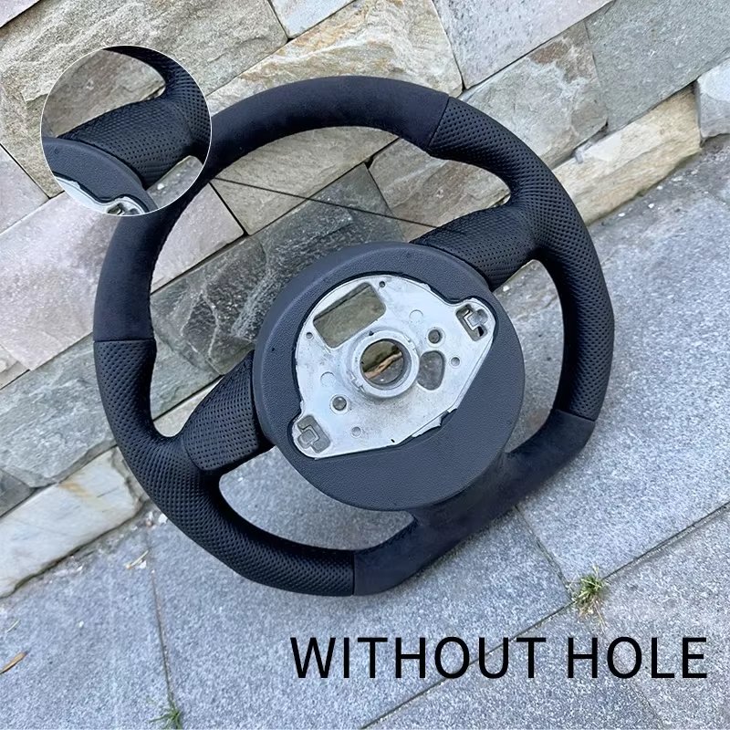 Steering wheel For Audi A4 B8 A6 Q3 A3 8V Steering Wheel Assembly Accessories Car leather steering wheel
