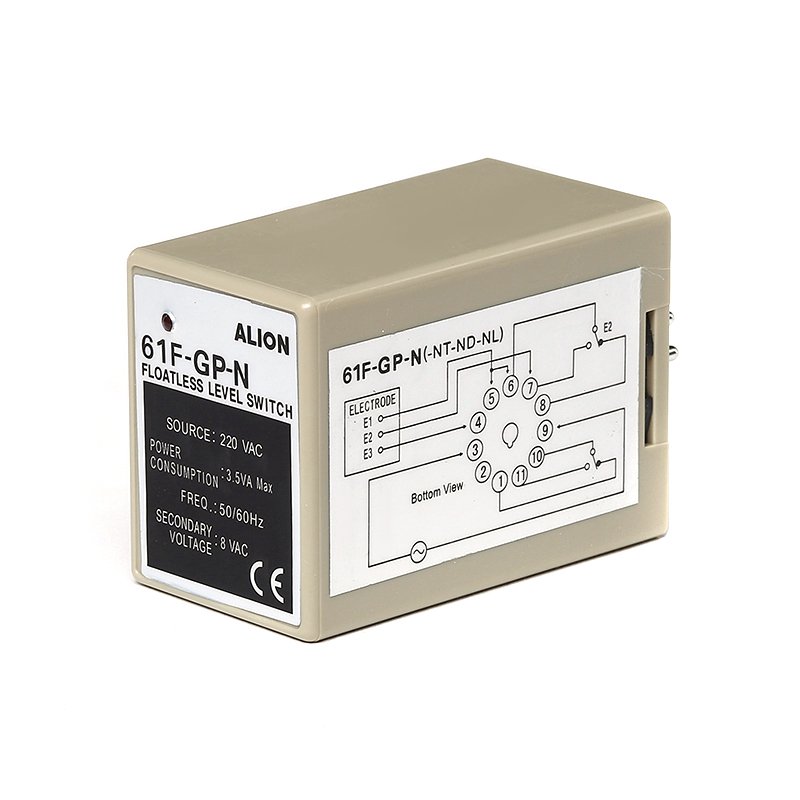ALION 61F-GP-N Micro Float Less Level Switch Control Relays 220V Ac 12V Dc Custom Liquid Level Relay Water Level Controller